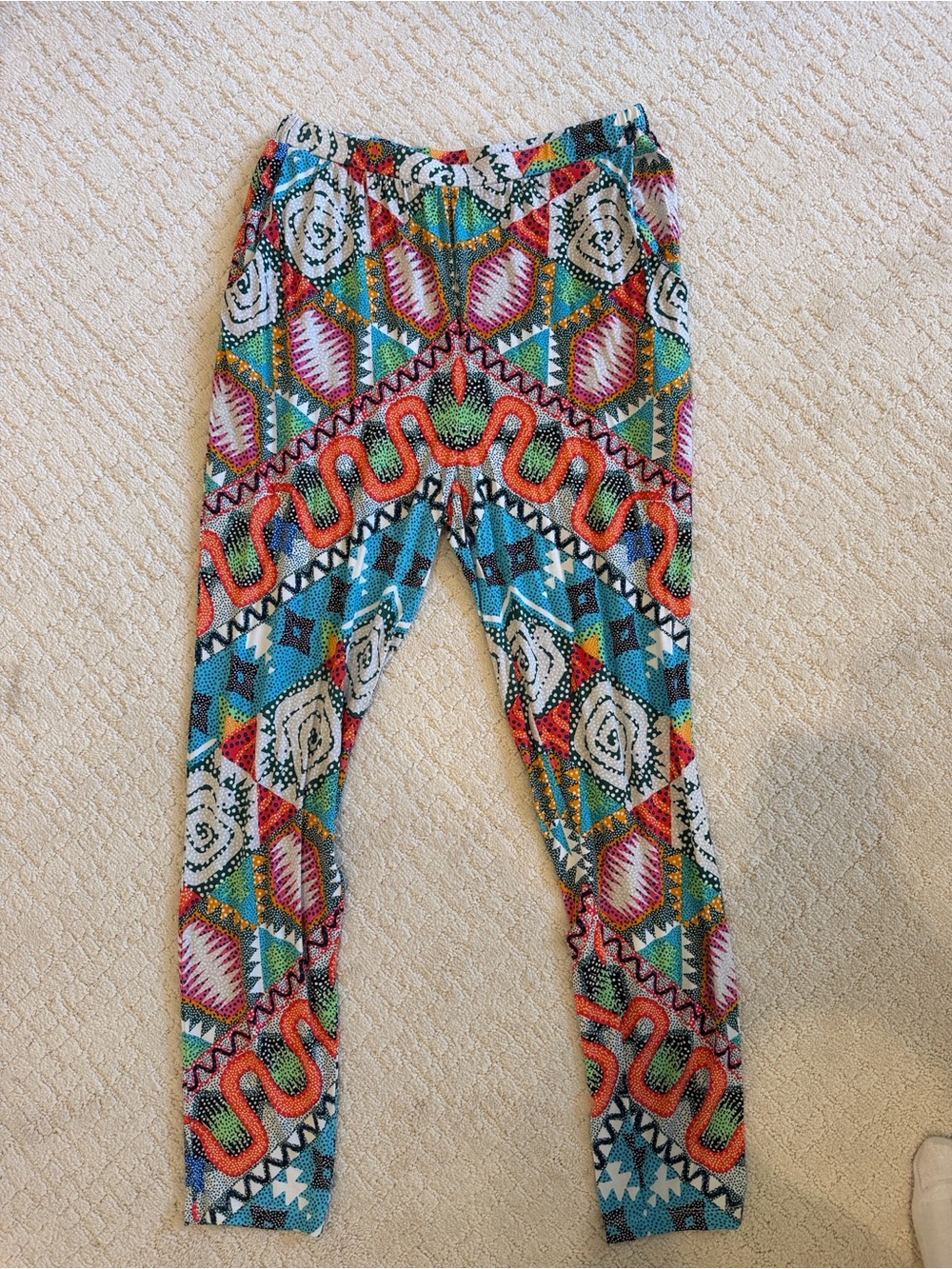 Mara Hoffman Multicolor Geometric Print Swim Pants